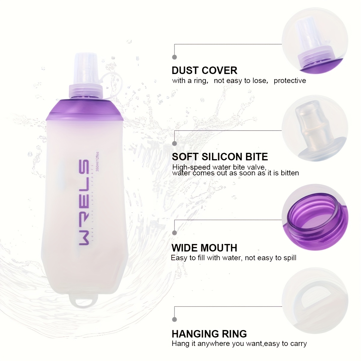 WRELS Folding Collapsible Soft - Water Bag Collapsible ulasan dan harga