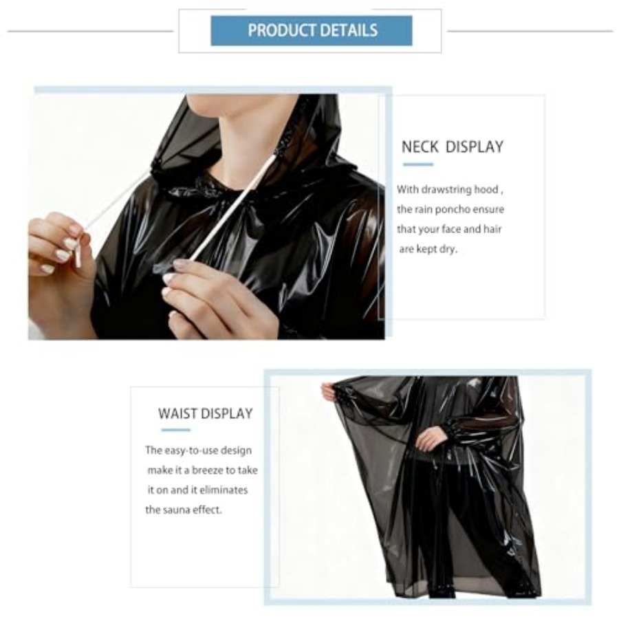 Disposable Rain Ponchos for /A - Emergency Poncho Rain ulasan dan harga