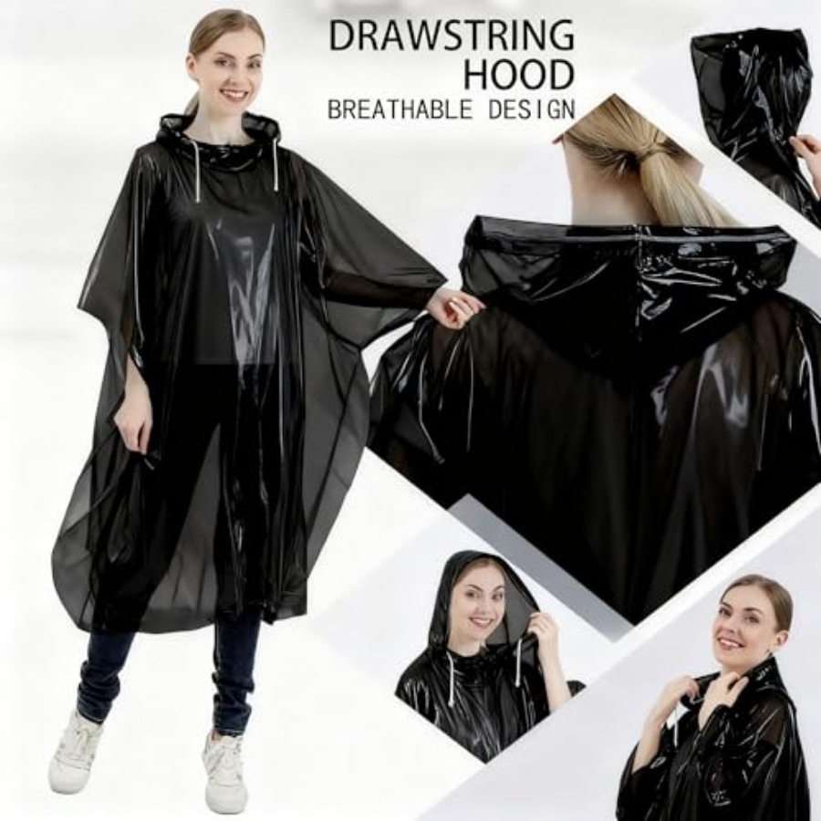 Disposable Rain Ponchos for /A - Emergency Poncho Rain ulasan dan harga