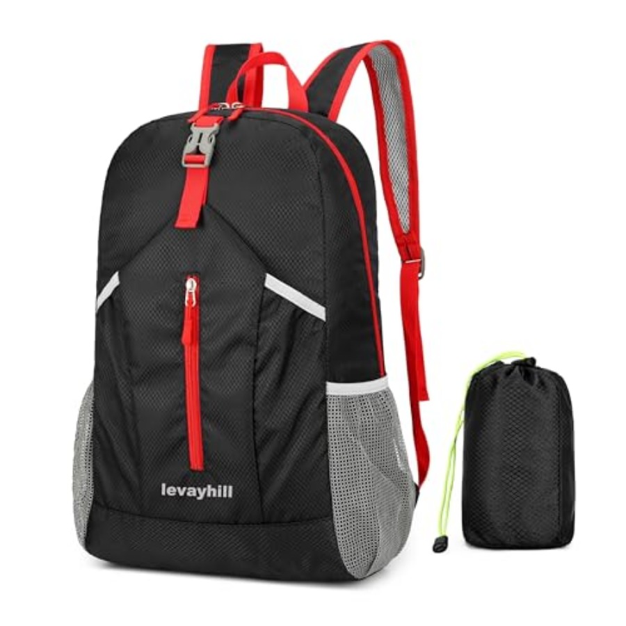 25L Foldable Hiking Backpack,  - Water Bag Collapsible ulasan dan harga