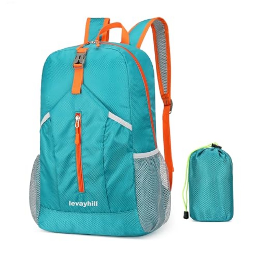 25L Foldable Hiking Backpack,  - Water Bag Collapsible ulasan dan harga