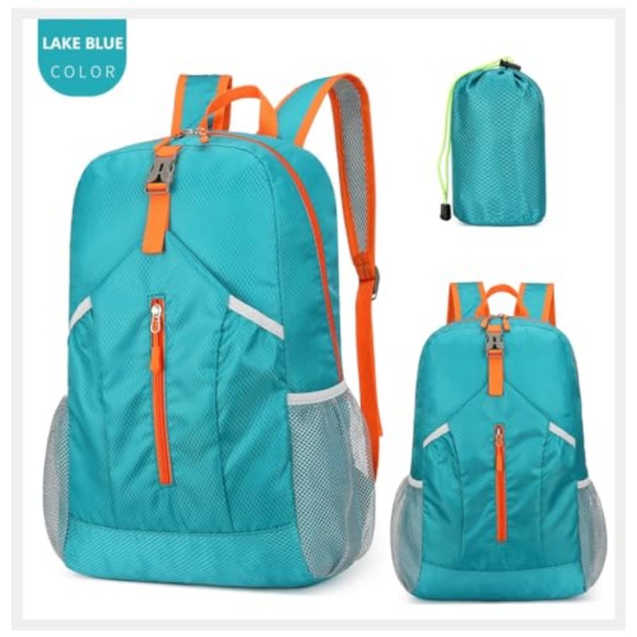 25L Foldable Hiking Backpack,  - Water Bag Collapsible ulasan dan harga