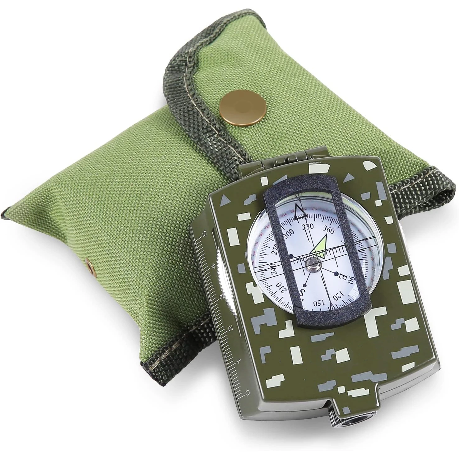 Waterproof Shockproof Tactical - Compass Lensatic ulasan dan harga